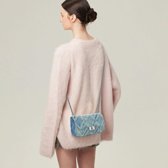 Quilted Crossbody Bags for Women, Small Soft Shoulder Handbags, Ladies Mini Vega - Picture 6 of 6